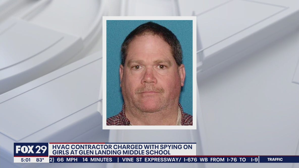 Police: HVAC contractor installed mirrors in girls' bathroom at Gloucester Twp. school